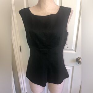 Iris Elegant Black Blouse